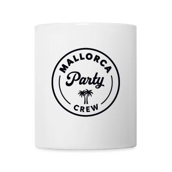 Mallorca Party Crew Sommer, Sonne & Partyfeeling - Tasse - Weiß - Vorne