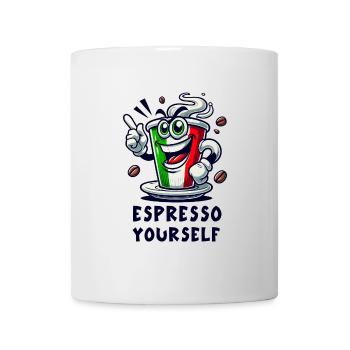 Espresso Italiano / Coffee Design - Mug - white - Front