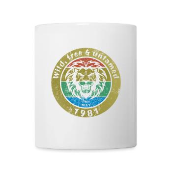 44. Geburtstag Wild, free & untamed since 05/1981 - Mug - white - Front