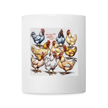 Chicken Ballet: Polyphonic Chicken Troupe - Mug - white - Front