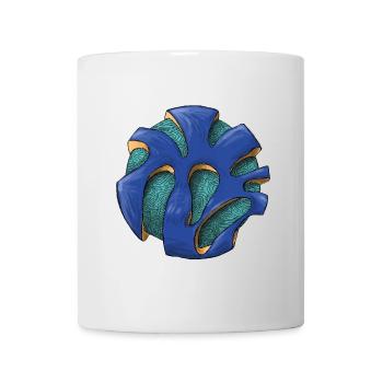 Lebender Azurknoten - Tasse - Weiß - Vorne