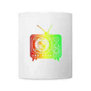 Retro TV – Oldschool Vibes - Mug - white - Front