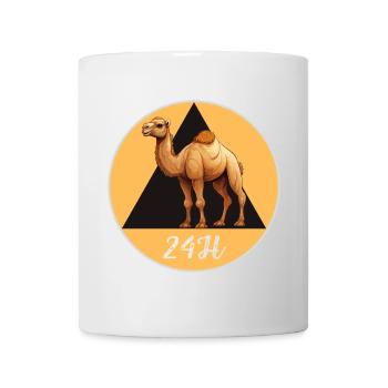 Kamel 24h - Tasse - Weiß - Vorne