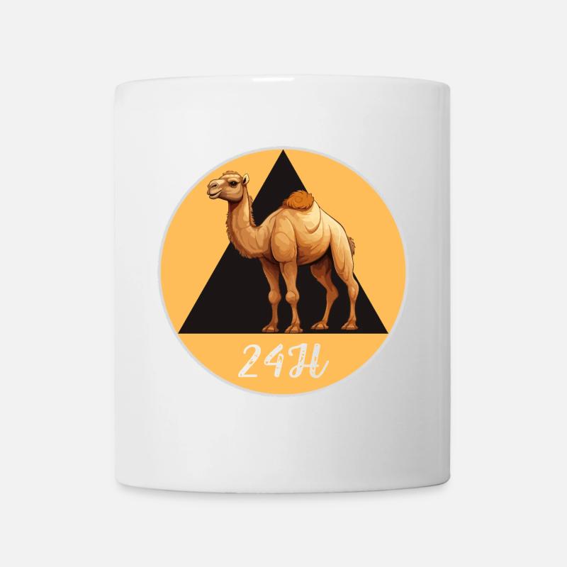 Chameau 24h - Mug blanc - blanc