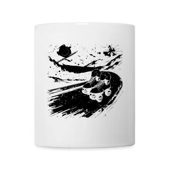 Roller Skating Drawing - Mug - white - Front