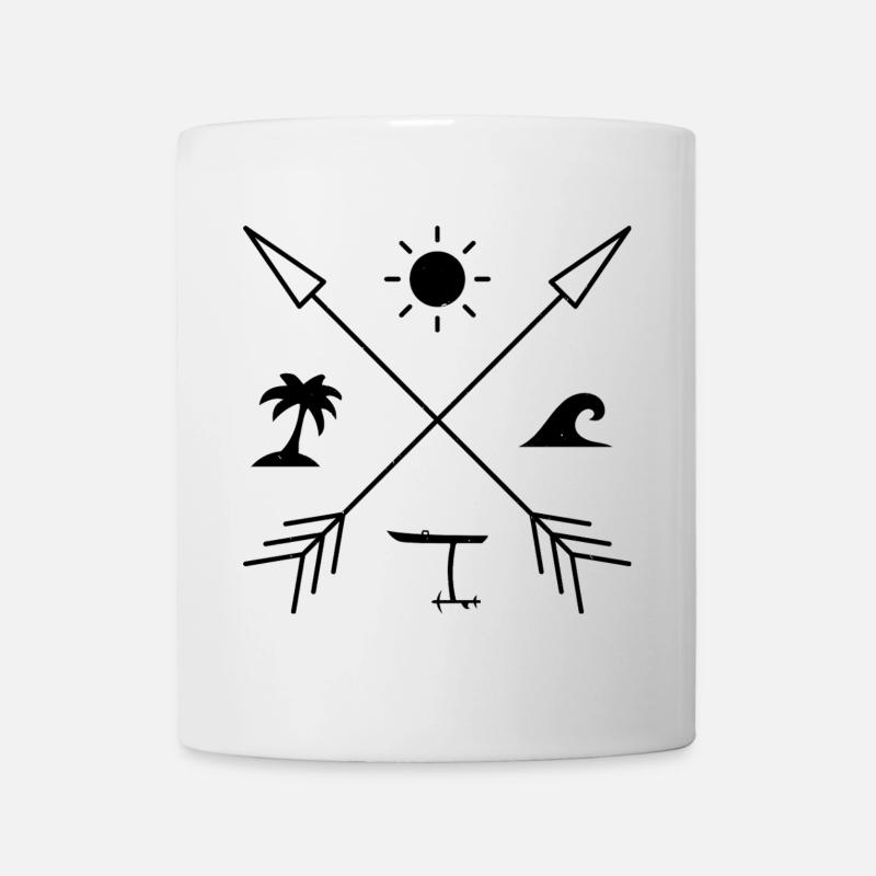 Wing Foiling Surfen - Tasse - Weiß