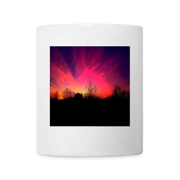 Sunset Violet Sunset Poster - Mug - white - Front