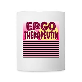 ERGOTHERAPEUTIN ERGOTHERAPIE - Tasse - Weiß - Vorne