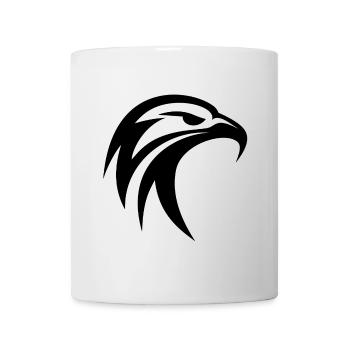 Tribal Adler - Tasse - Weiß - Vorne