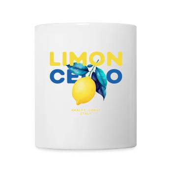 Limoncello Zitronen Amalfi Italien Sommer - Tasse - Weiß - Vorne