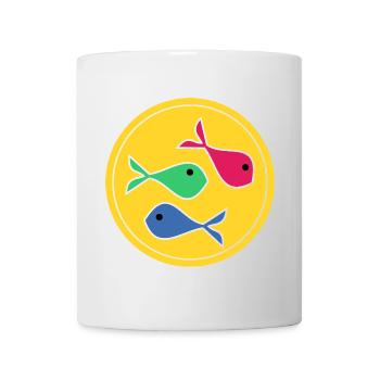 FISH. SARDINE. APRIL FOOL. SEA. OCEAN - Mug - white - Front