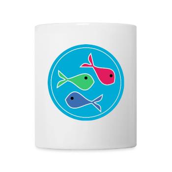 FISH. SARDINE. APRIL FOOL. ANNIVERSARY - Mug - white - Front