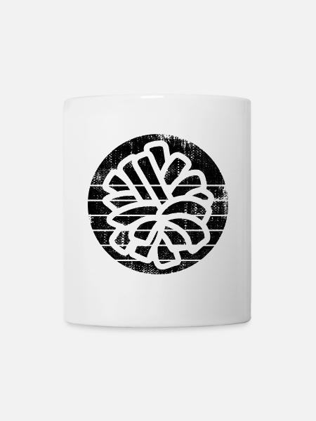 Cheerleader Pompons Skizze - Tasse - Weiß