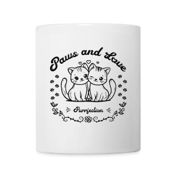 Paws & Love – Schnurrfekt - Mug - white - Front