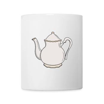 Tee-Liebhaber - Tasse - Weiß - Vorne
