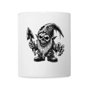 Zombie Dwarf from Hell - Mug - white - Front