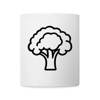 Brokkoli - Tasse - Weiß - Vorne