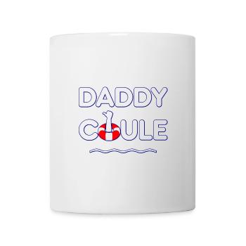 DADDY COULE ! (natation, père) - Mug blanc - blanc - Devant