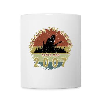 18e anniversaire Faire vibrer la foule GIT 05/2007 - Mug blanc - blanc - Devant