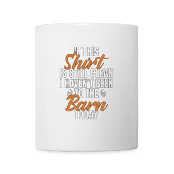 Horse Owner Stable Shirt Horse Stable Horse Manure - Mug - white - Front