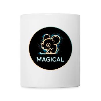 Souris magique - Mug blanc - blanc - Devant