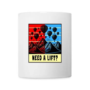 Hot Air Balloon Design - Mug - white - Front