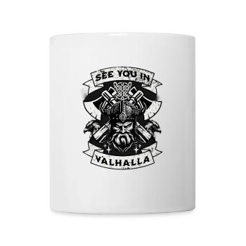 Valhalla-Warrior-Vision - Tasse - Weiß - Vorne