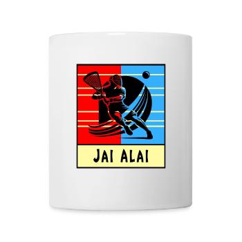 Jai Alai – Le jeu de la vitesse - Mug blanc - blanc - Devant