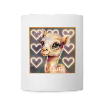L’amour des chameaux - Mug blanc - blanc - Devant