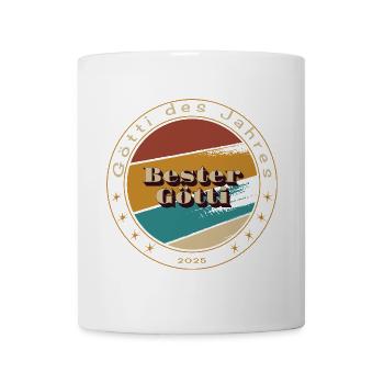 Bester Götti - Tasse - Weiß - Vorne