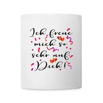 VORFREUDE BEZIEHUNG PARTNERSCHAFT - Tasse - Weiß - Vorne