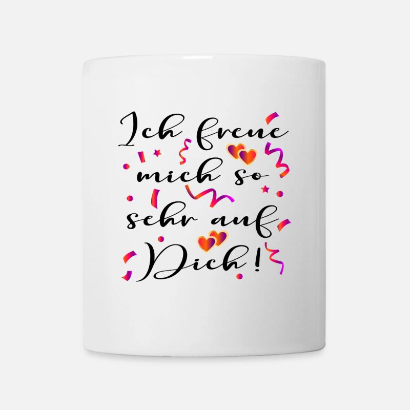 VORFREUDE BEZIEHUNG PARTNERSCHAFT - Tasse - Weiß