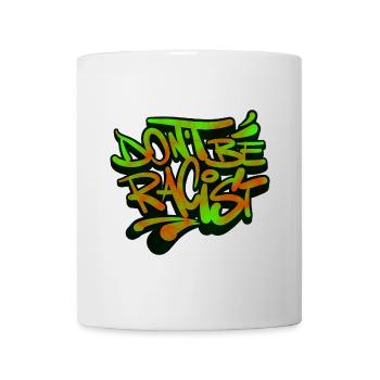 NonRacisme Ne soyez pas raciste - Mug blanc - blanc - Devant