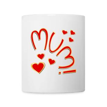 GIFT IDEAS FOR MOTHER - LETTERING MUM - Mug - white - Front