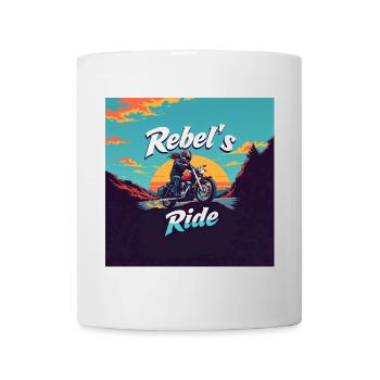 Rebel s Ride - Mug blanc - blanc - Devant