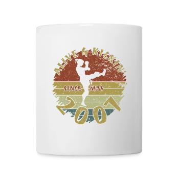 18. Geburtstag Vivant depuis 05/2007 - Mug blanc - blanc - Devant