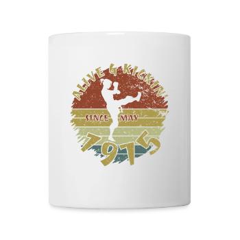 50. Geburtstag Vivant depuis 05/1975 - Mug blanc - blanc - Devant