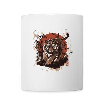 Tiger Japan Style - Mug - white - Front