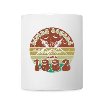 33. Geburtstag Living Legend since VIN 06/1992 - Tasse - Weiß - Vorne