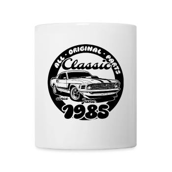40th Birthday - Classic Musclecar 06/1985 - Mug - white - Front
