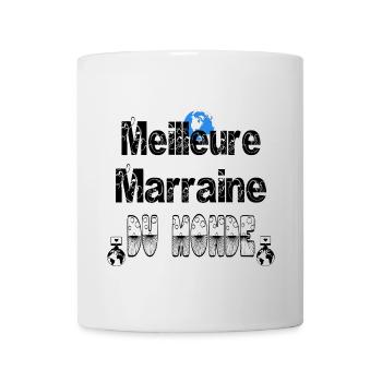 Meilleure Marraine du Monde - Mug blanc - blanc - Devant