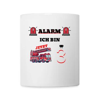 ALARM Ich bin jetzt 3 - Tasse - Weiß - Vorne