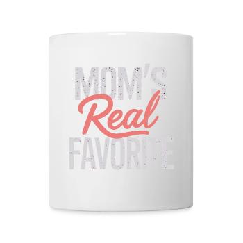 Mom's Real Favorite - Mug - white - Front