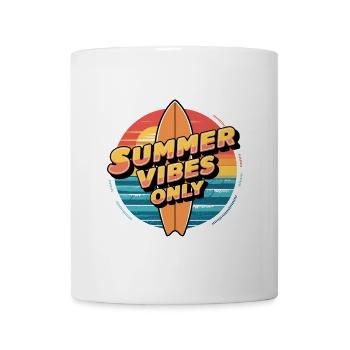 Nur Sommer-Vibes - Tasse - Weiß - Vorne