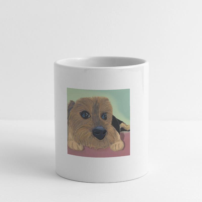 Hundeaugen oder Liebesreflex Tasse