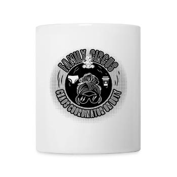 Chaos? It's juggling. coordinator & Familycircus - Mug - white - Front