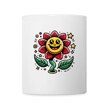 Embrace the Wild Beauty Flower - Mug - white - Front