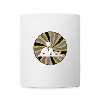 Barman Alcool - Mug blanc - blanc - Devant