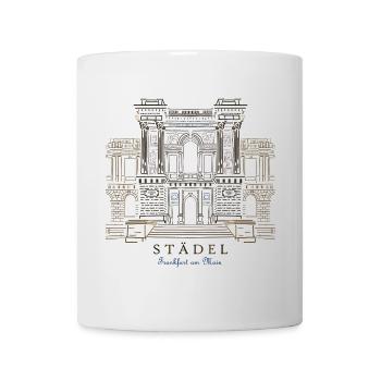 Städel Kunstmuseum Francfort-sur-le-Main Dessin à la main - Mug blanc - blanc - Devant