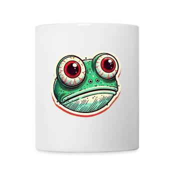 Funny Frog Lover Vintage Illustration - Mug - white - Front